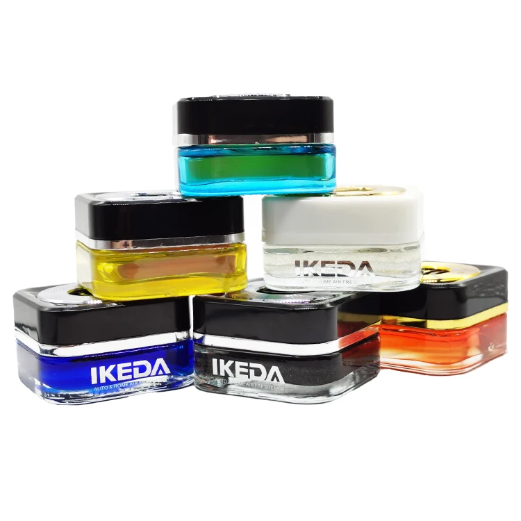 IKEDA Promotional Customization fragrance gel toilet cleaner gel air freshener container