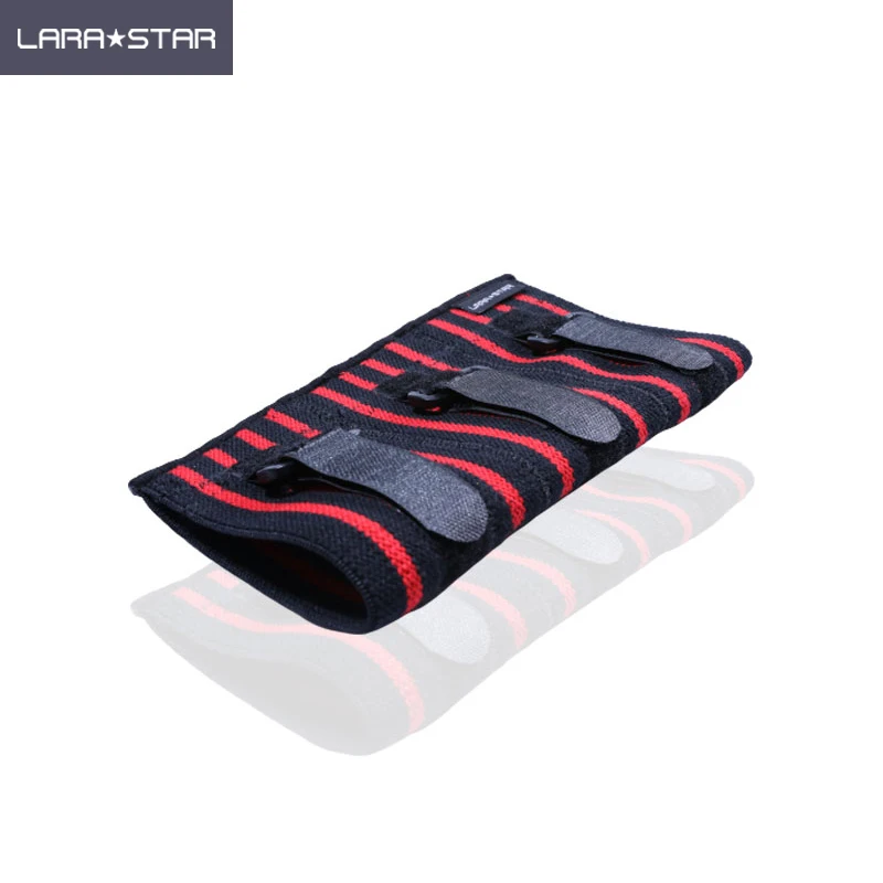 LS0509 fitness elbow protector Adjustable push segmental pressure force lift elastic 3 sections arm protector