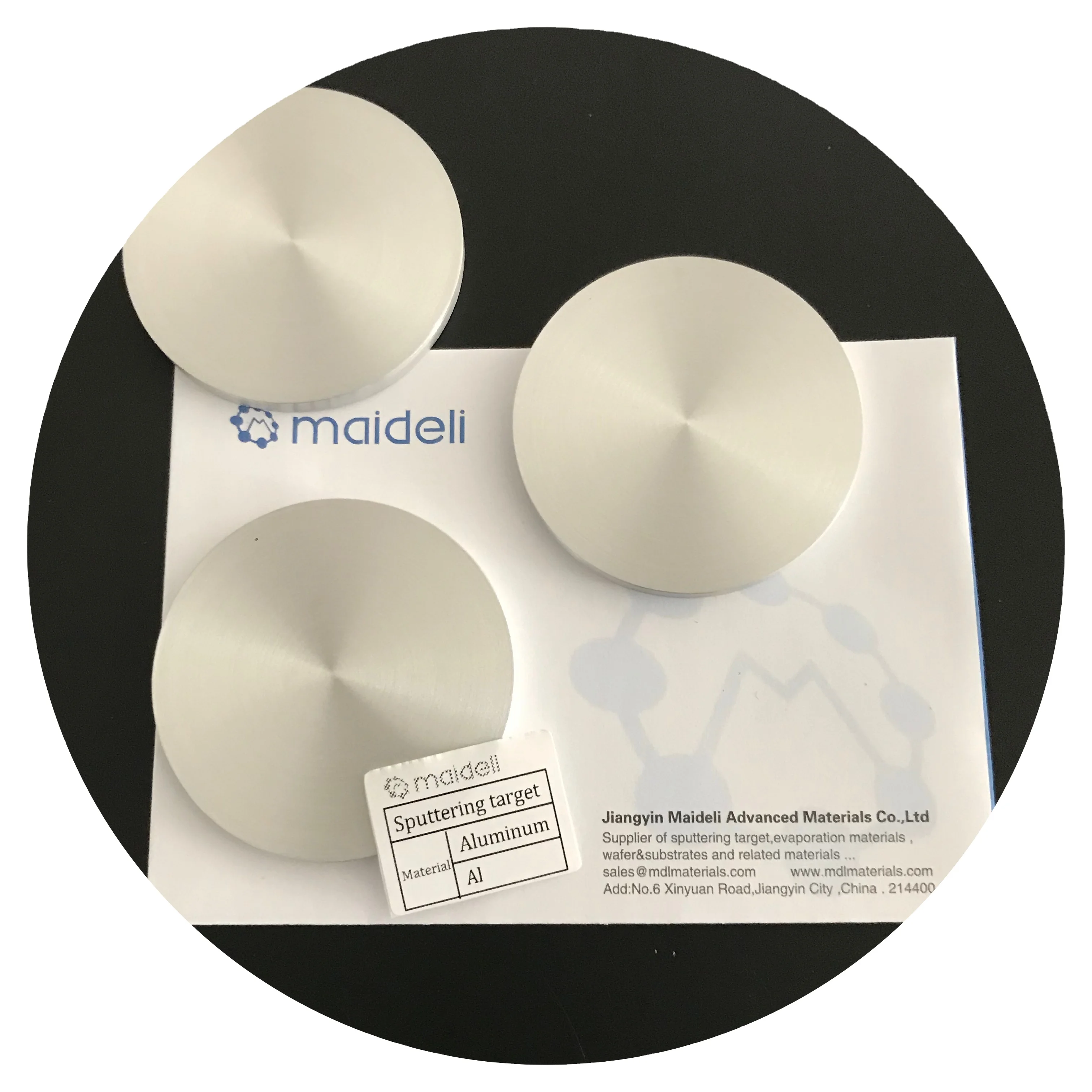 99.999% Purity Aluminum Sputtering Target