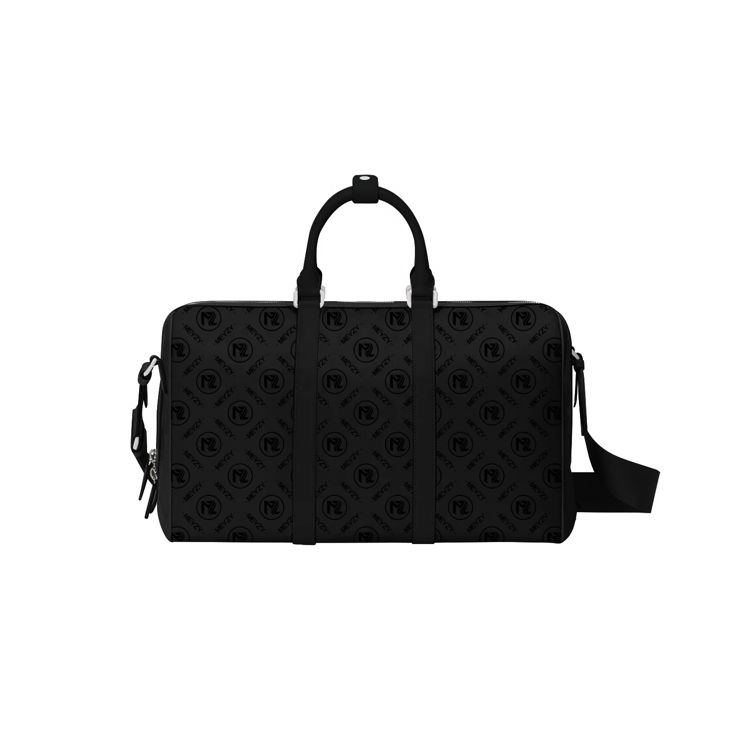 Latest Design Fashion Ladies Custom Embossed Leather Duffle Bags For Travel