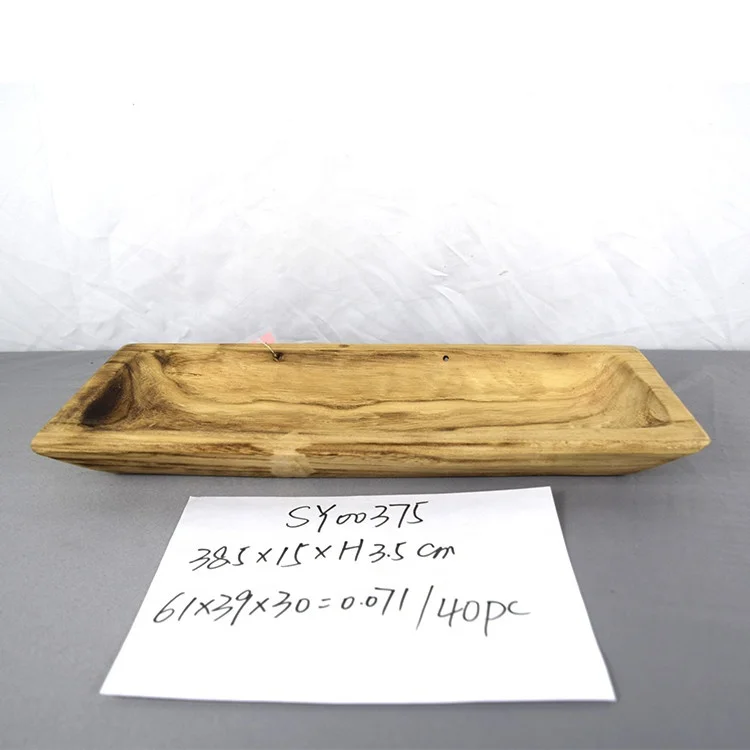 Оптовая продажа, стильный деревянный прямоугольный плантатор из павловнии