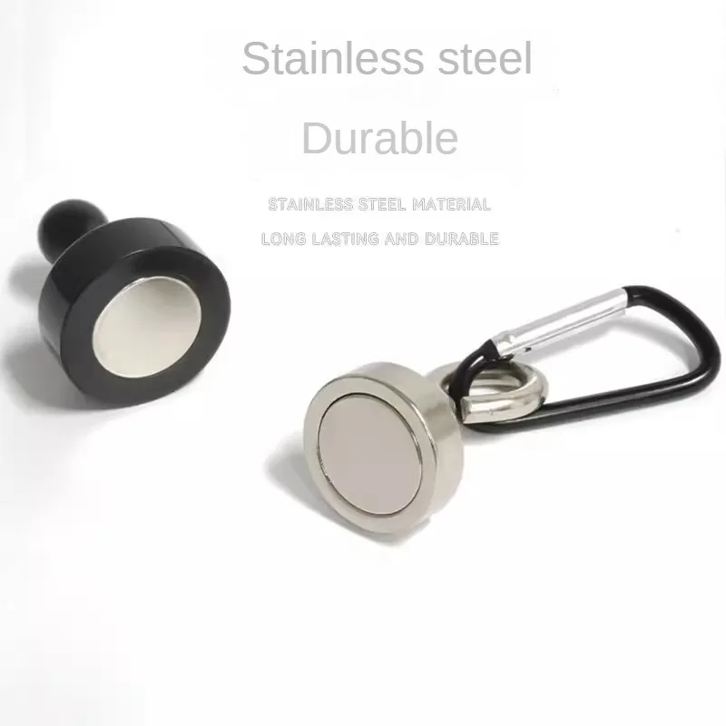 Outdoor Strong Magnetic Hook Camping Light Hanging Ceiling Tent Holder Hook Climbing Buckle Pocket Multitool