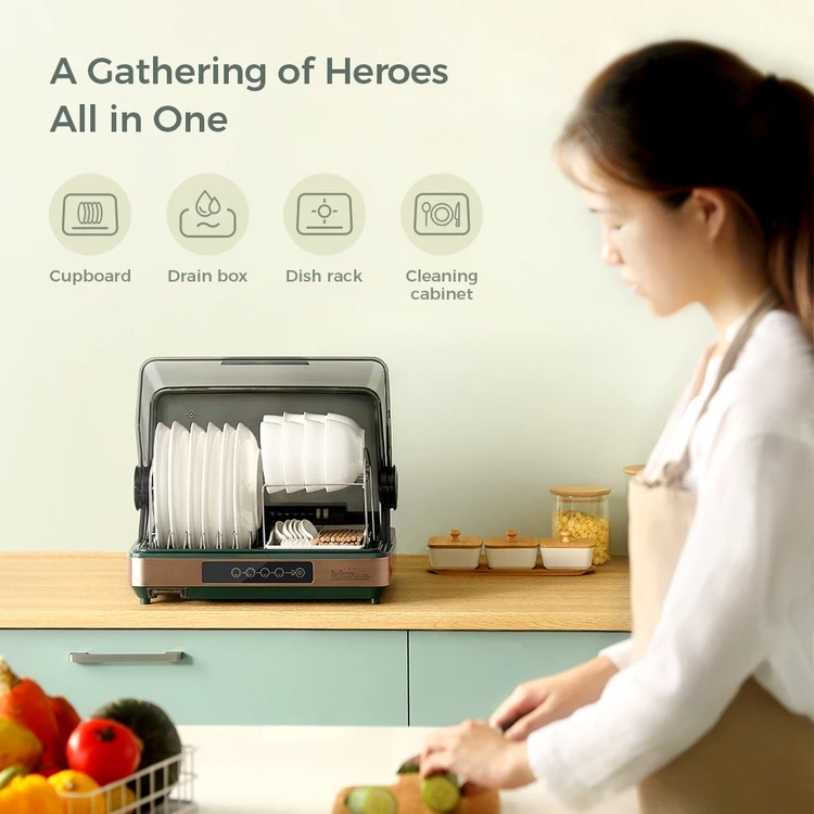 Electric tableware disinfection cabinet