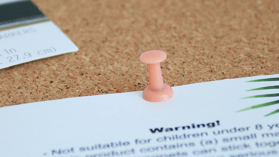  Деревянная рама двухсторонняя мягкая фетровая пробковая доска для объявлений кнопок