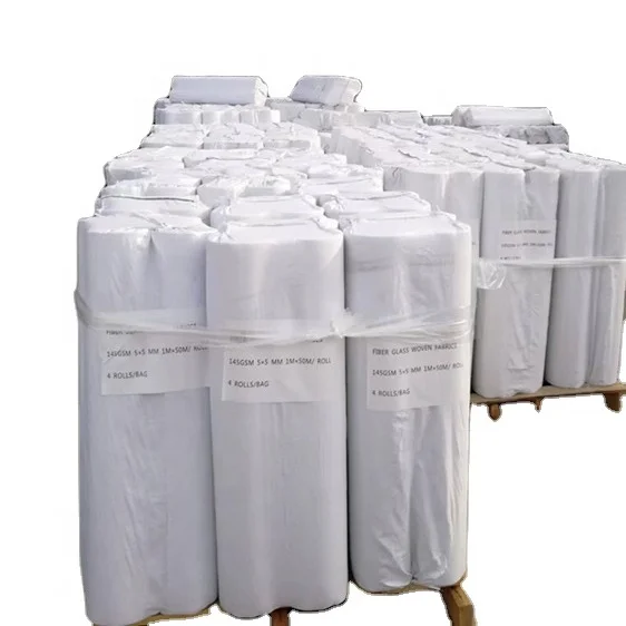 China new products best quality 5*5mm 100g Building Reinforcement fiberglass meshes