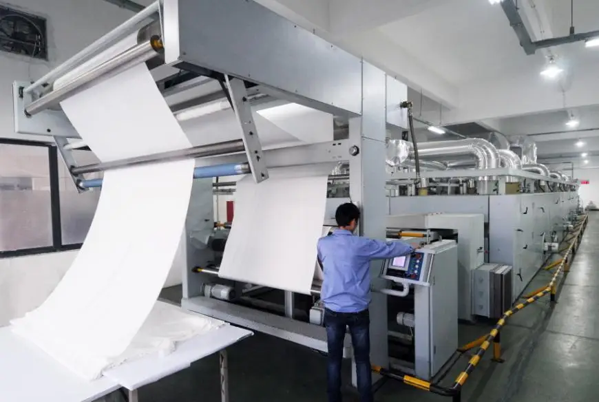 Dust Free Pharmacy Printhead Nozzles 1000 class  Professional 100% Polyester Cleanroom Wiper