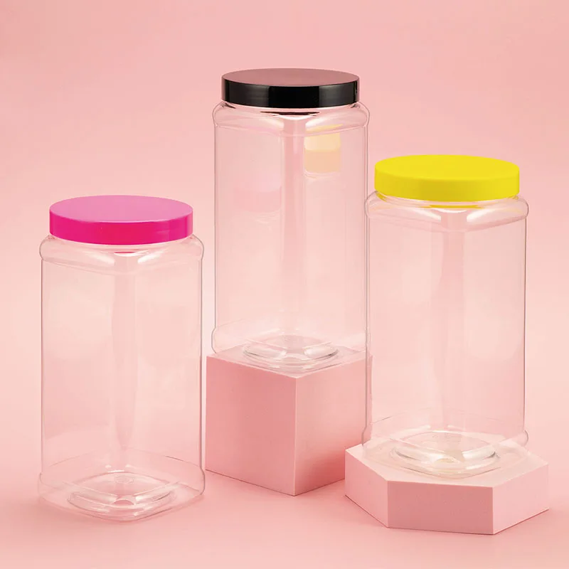 1000g PET Plastic Bulk Large Bulldog Cookie jar