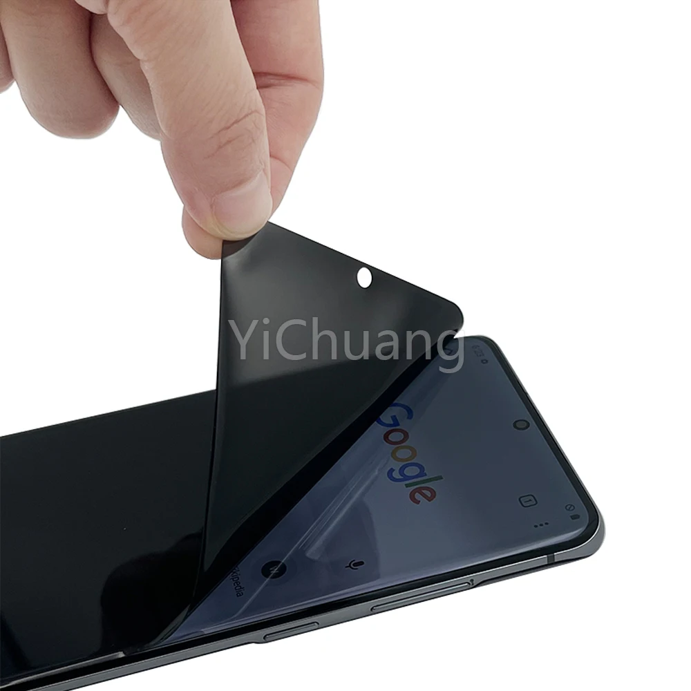 2way Privacy Screen Protector Roll Material / Sheet Size, Anti-glare Hydrogel TPU Privacy Film Roll / Privacy Filter Roll