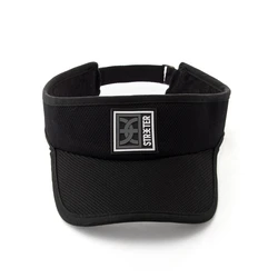 Custom rubber logo Sport Running Sun Visor Cap golf Visor Hats For men Women Quick Dry Fit Visor