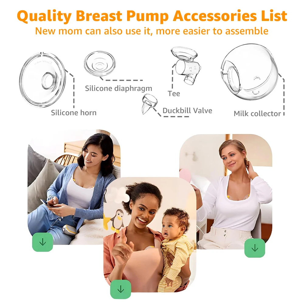 Cylinder for Wearable Breast Pump Accessories Silicone