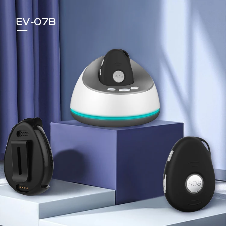 EV07 Personal SOS Emergency Alert 4G Mini GPS Pendant Long Distance Tiny Smart GPS Tracker