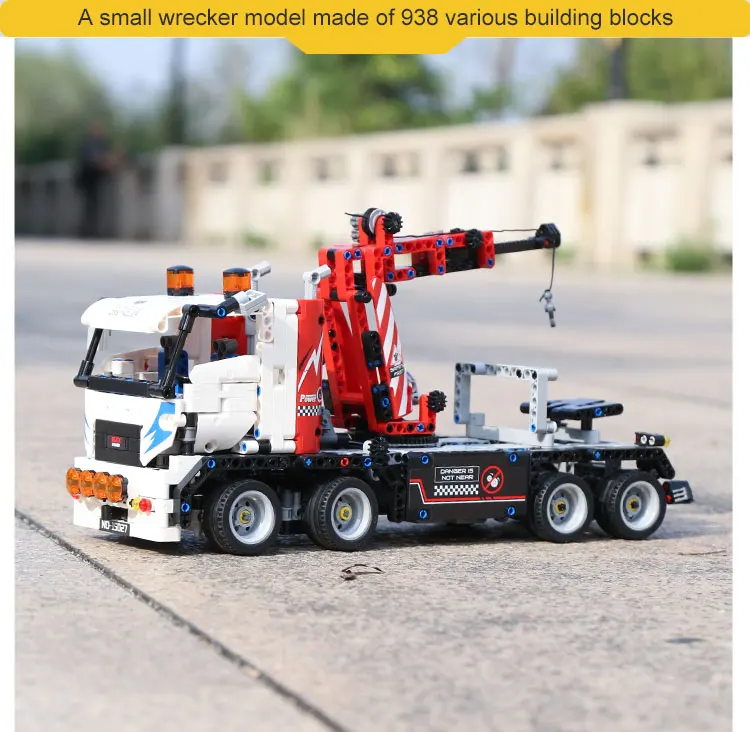 Mould King 15027 High-Tech RC Sets The Remove Obstacles Truck Model Building Blocks Brick Kids Christmas Gifts