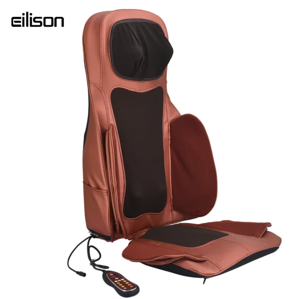Eilison Seat  cushion covers Vibrating massage cushion car seat back relax shiatsu heated massage cushion