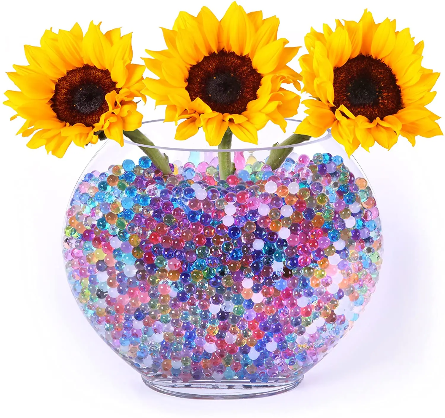 YOOU 9-13Mm Colored Soft Crystal Water Paintball Beads Blaster Gel Ball