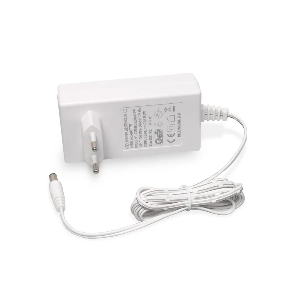 China Manufacturer  3V 5V 12V AC DC Adapter  12V 4A Adapter 12V 4A White Adapter