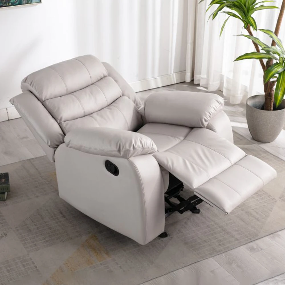 Домашняя мебель, регулируемое кресло с откидывающейся спинкой, кожаные диваны с подогревом для массажа