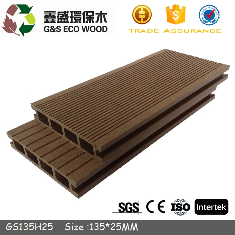 
Hidden fasteners design outdoor easy install wpc decking floor 