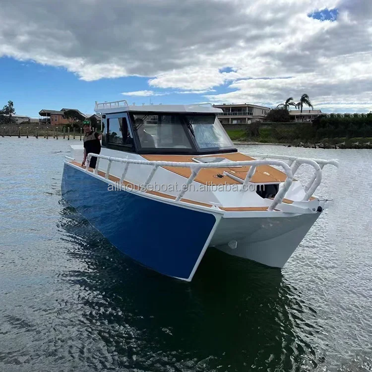 Allhouse Houseboat 7 9 м Роскошный мощный катамаран мощная лодка яхта рыболовная