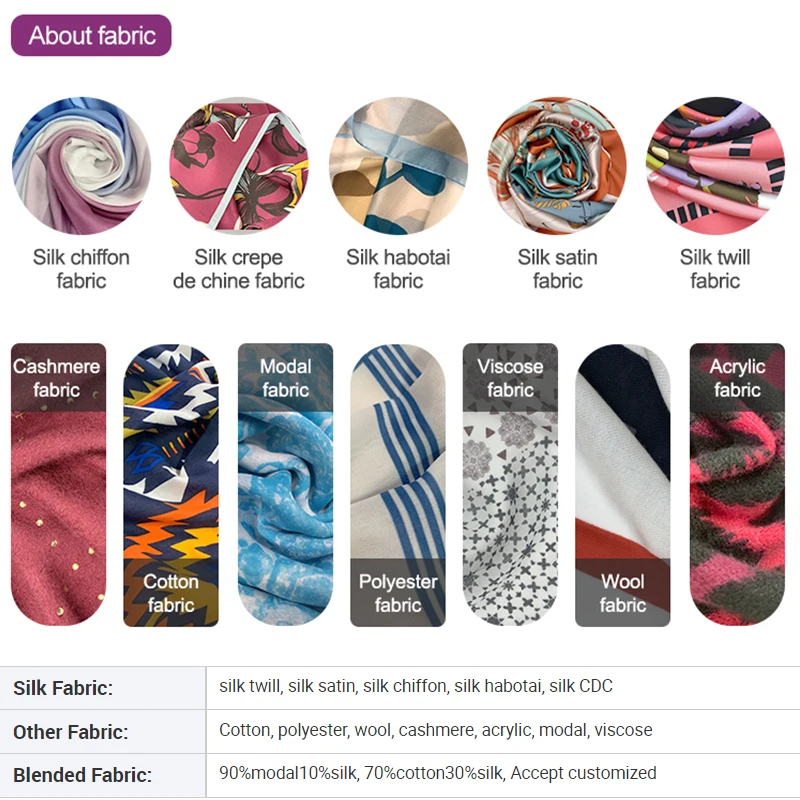 Wholesale Dyeing Lady Fashion 100% Modal Customized multi-color Scarf