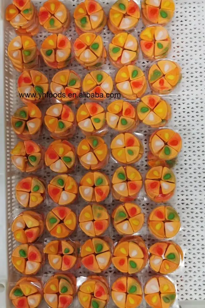 10g burger gummy candy fast food series soft jelly sweets