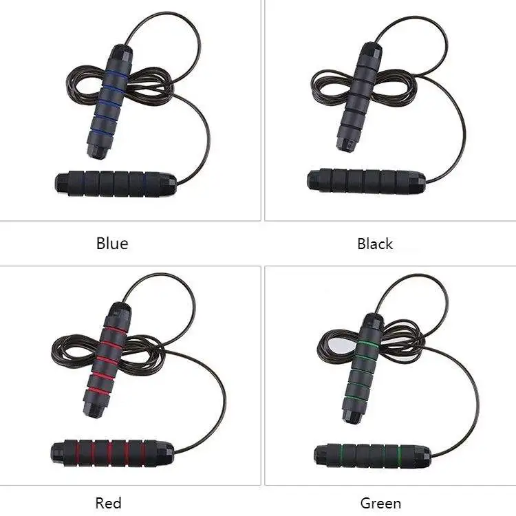 light weight pvc jumping rope custom logo foam handle adjustable heavy speed weighted jump rope