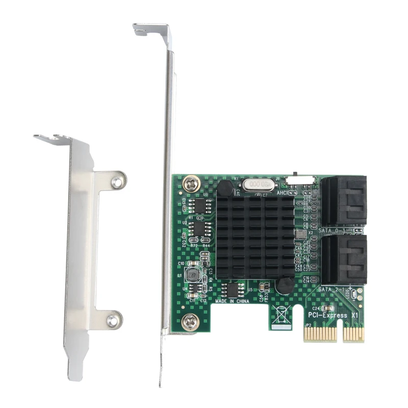  PCIE PCI Express SATA3.0 4-портовый SATA III