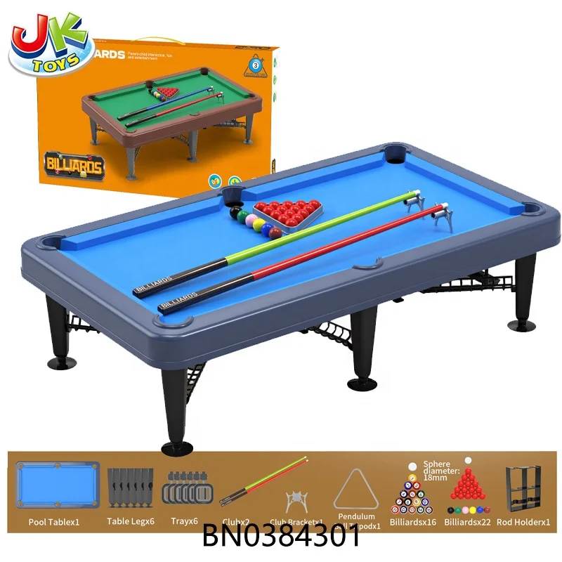 Wholesale Kids Billiards Ball Set Toy Billiards Table Indoor Sport 2-player Billiard Table for Children