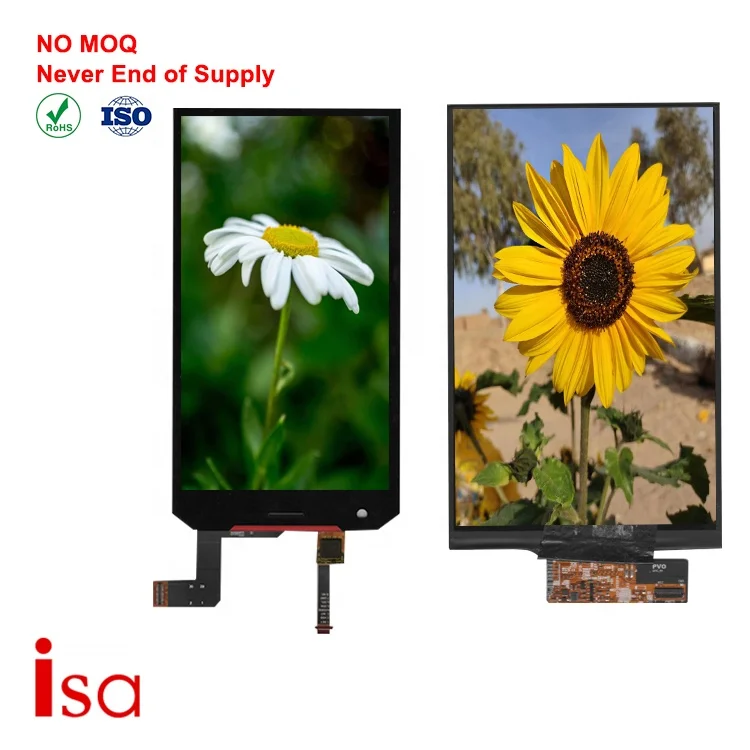 5.5inch IPS TFT LCD 720*1280 full viewing angle with HMI interface module with capacitive touch panel