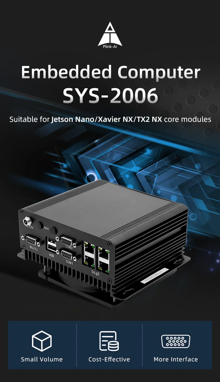 Plink AI NANO-SYS-2006 Embedded Computer IPC