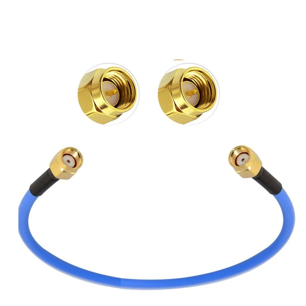 RF коаксиальный разъем SMA Прямой штекер обжимной sma антенна sma инвертор для LMR200 LMR195 RG142 RG400 RG58 Кабельный разъем