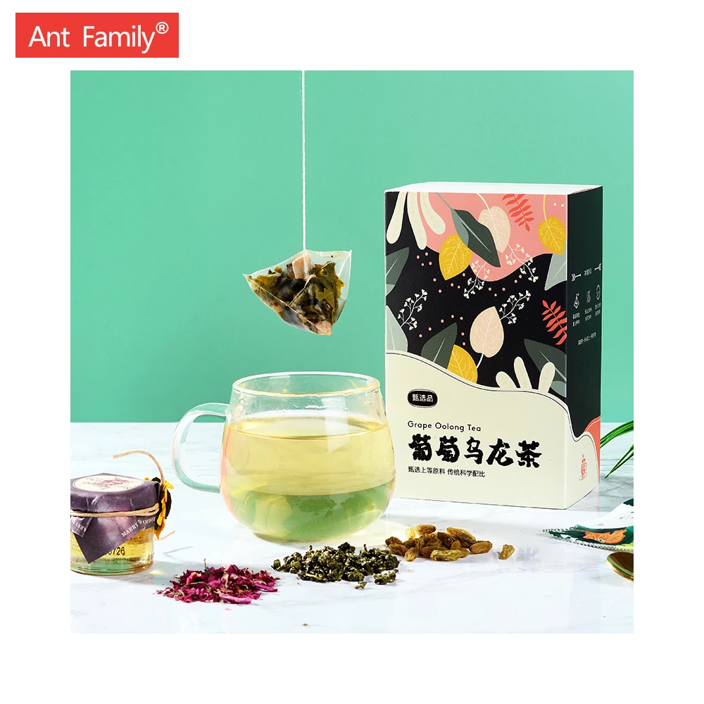Китайский Производитель, низкая цена, виноградный Улун, фрукты, чайные пакетики, виноградный Улун, чай