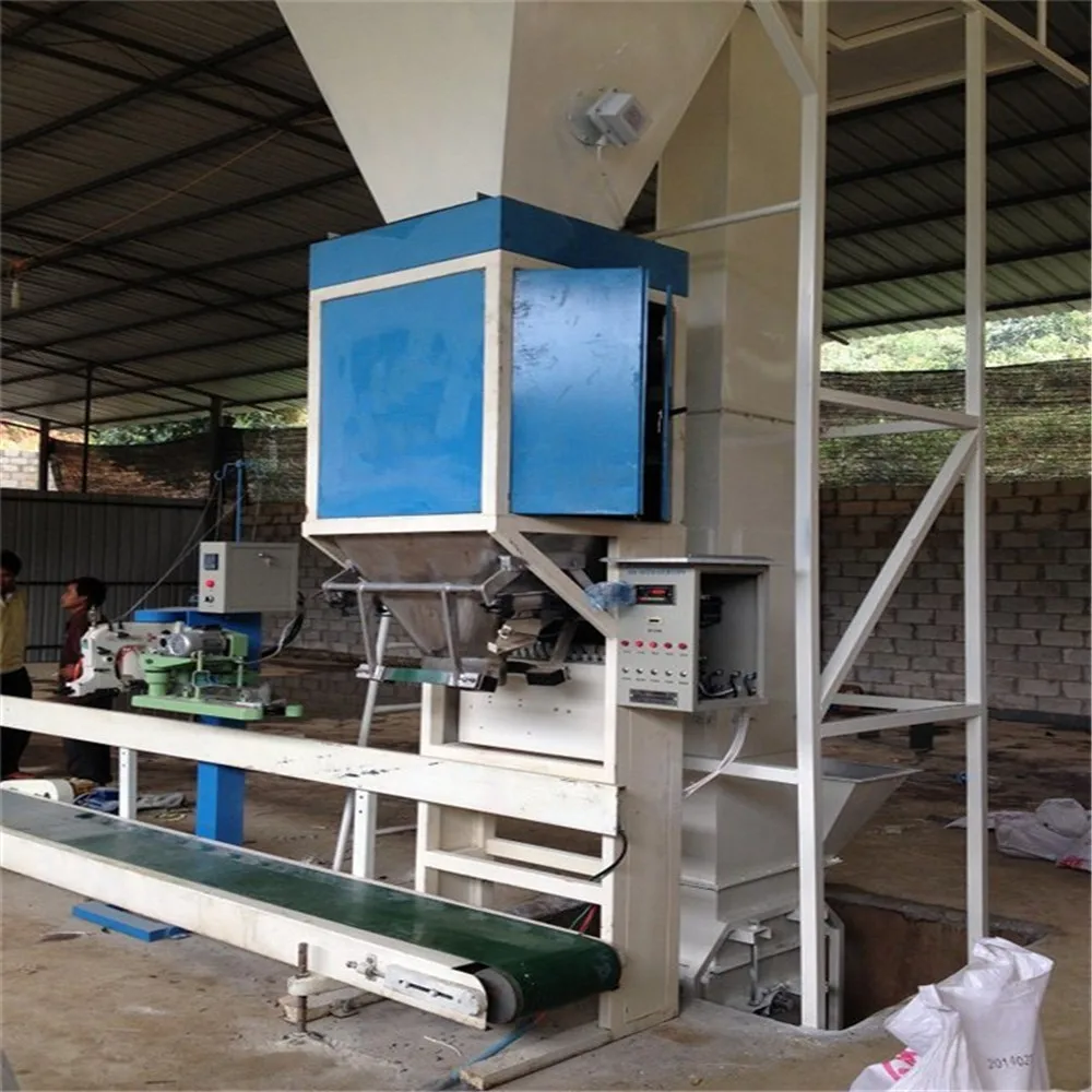 Manufacture 20kg-50kg Multifunction Rice Sugar Powder Feed Dog Food Pellet Packing Machine