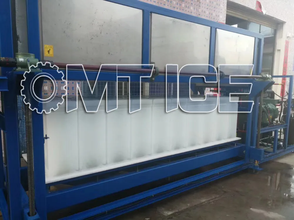 Industrial Automatic 5 Tons 10 Tons Direct Cooling Block Ice Making Machine Food grade