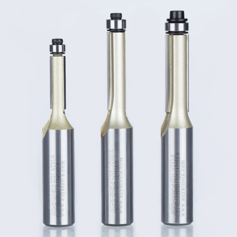 Arden Professional Bearing Shank Flush Trim Carbide Router Bit Trimming Milling Cutter For chipboard 10201014