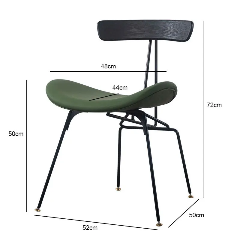 Modern Iron Ant Chair Designer Metal dining chairs Leisure Dining Chair for sale