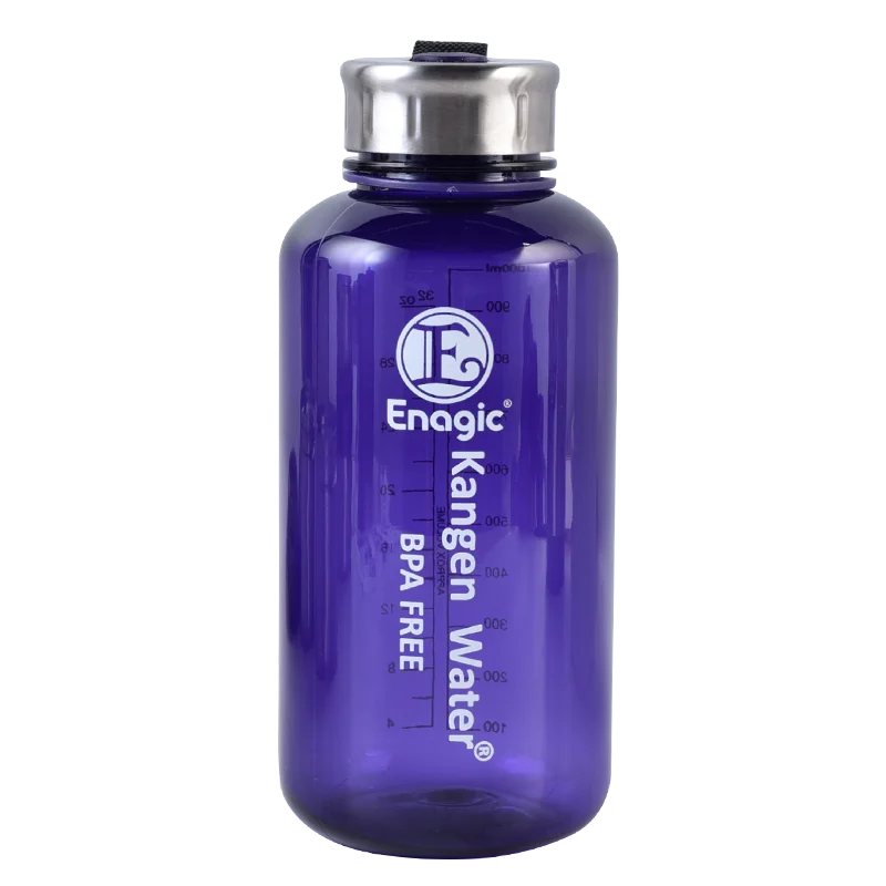 
Hot Sale Custom Retail Reusable Bpa Free 1 Liter Alkanline kangen Empty Plastic Water Bottles 