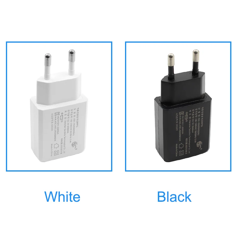 2021 Hot 15W USB charging South Korea EK  plug  5v 1A 2A 2.5A  KC KCC  mobile phone charger