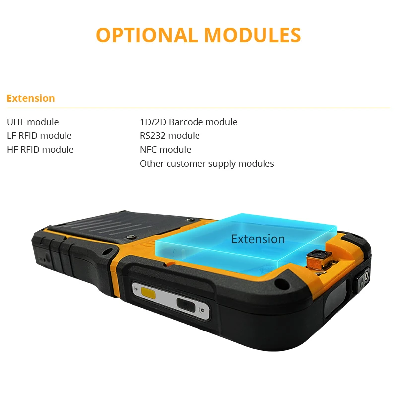 S50(2021) industrial explosion-proof pda android ES202 2D barcode scanner rugged handheld computer terminal