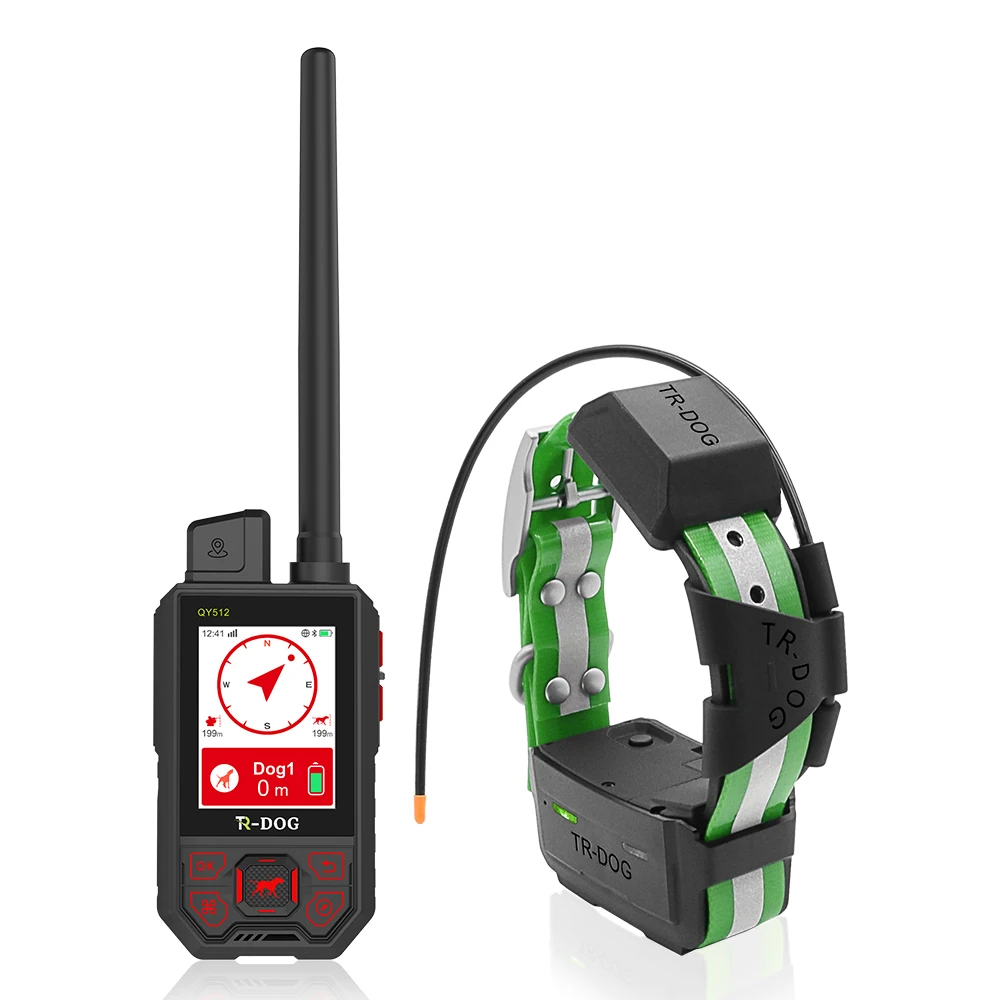 Waterproof for dog gps tracker collar for hunting without sim card TR-dog QY512 for 20 dogs
