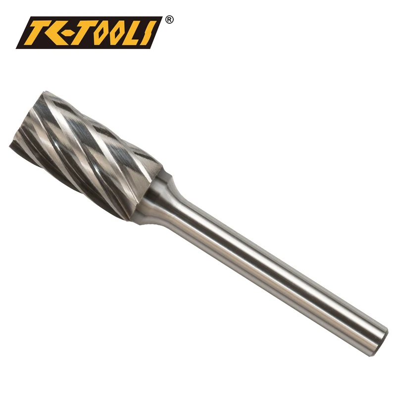 High Quality Cylindrical A Shape Coated Tungsten Carbide Rotary Burr