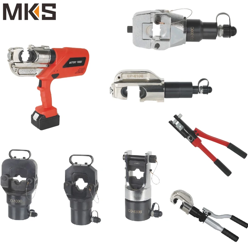 electric hydraulic steel cutter metal steel pipe rod cable cutter hydraulic