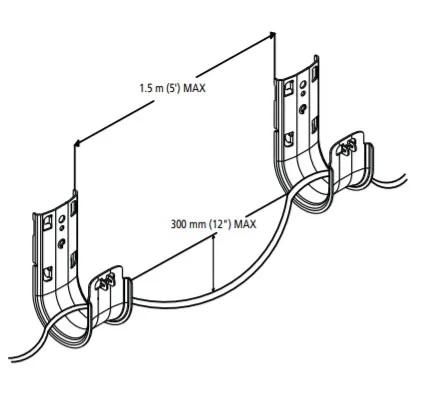 2022   Eonkey design and made  2 wall mount jhook in 25 pack cable support  j hook cable wall mount brackets