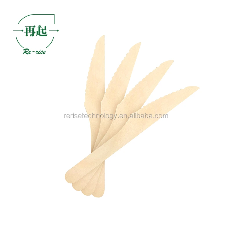 
China wood factory bulk production small package wood cutlery 