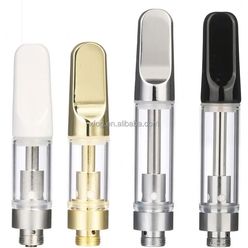 Wholesales 510 thread oil vaporizer empty cure vape pen cartridge gold tip