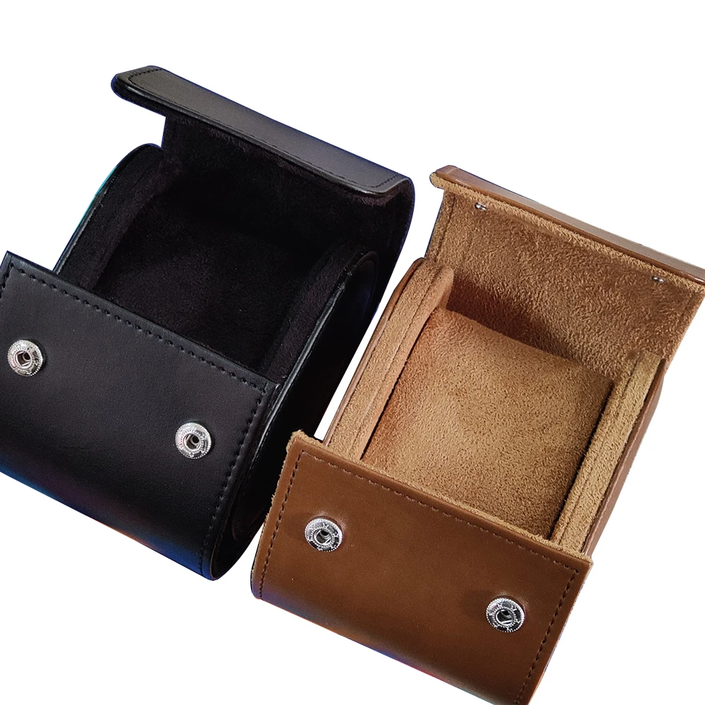 Leather Watch Case Packaging Custom Luxury Watch Box For Watch Storage