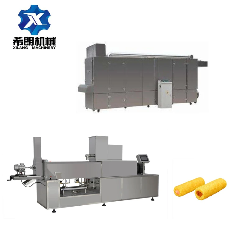 Jam center snack machine Extruded Puffed Snack and Core Filled Snack Processing Line