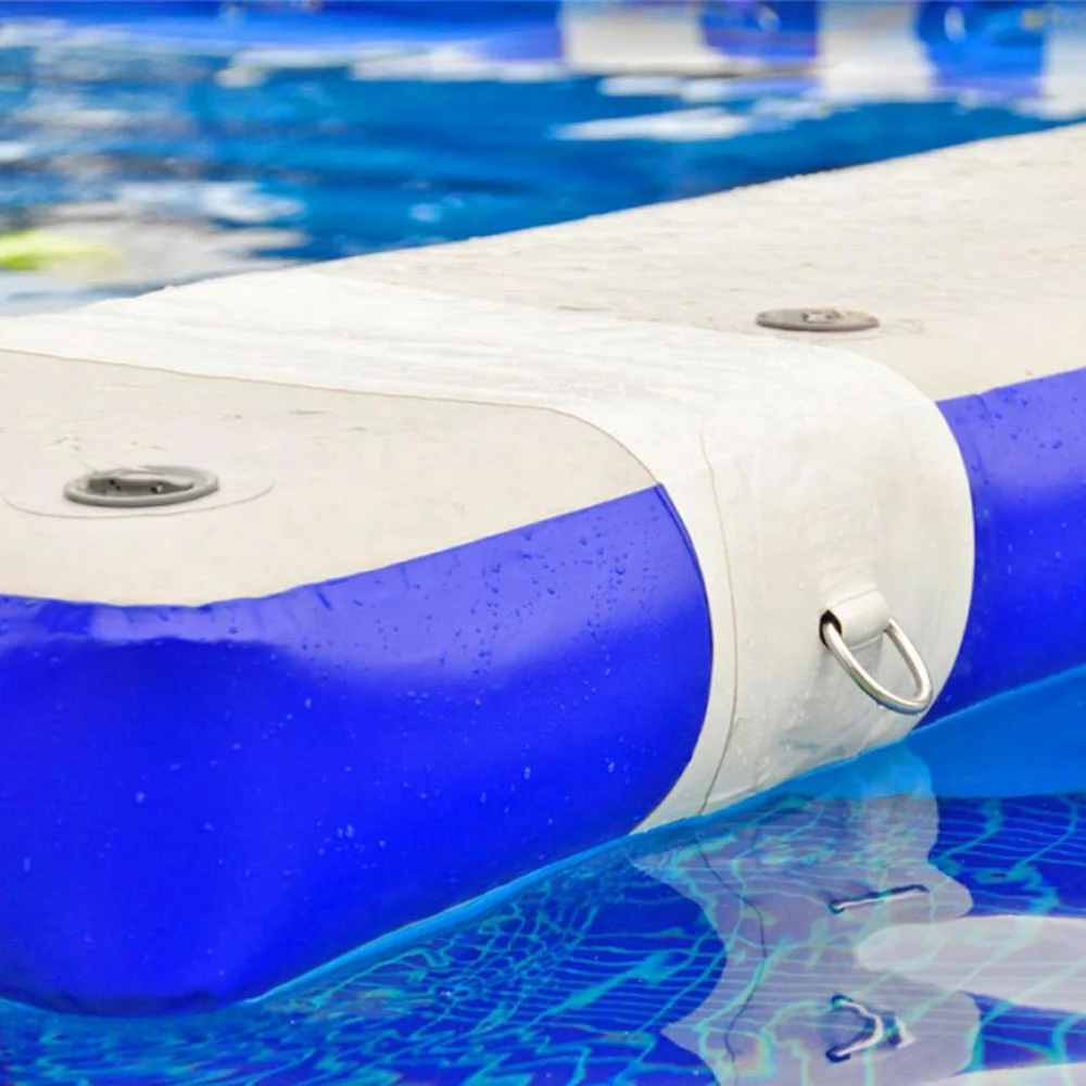 Double Layer Ocean Pool Float Yacht Dock Platform Inflatable Sea Swimming Pool with Net