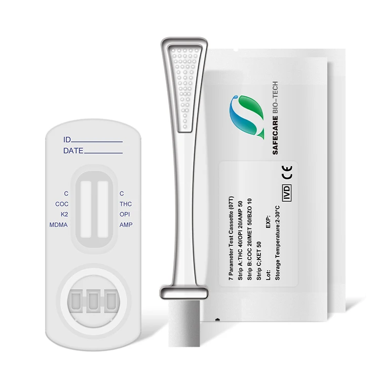 OEM Design Multi Drugs Test Kit Saliva Testing Rapid Diagnostic Test