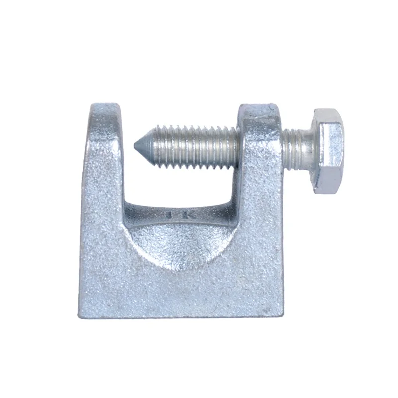 Tiger Card Carbon Steel Wide-Mouth Beam Clamp for Construction Inch and Metric Measurement System Clamps