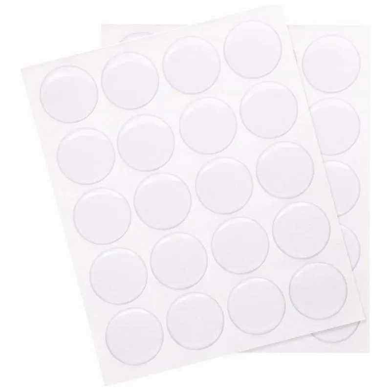 Epoxy Stickers 1 inch Round Clear Epoxy Resin for Bottle Cap Pendants Or DIY Crafts 1000 Pieces